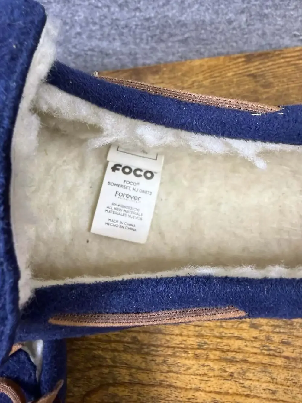 FOCO Auburn Tigers Men's Moccasin Slippers